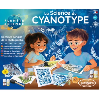 SentoSphere Zestaw do nauki techniki cyjanotypii +8