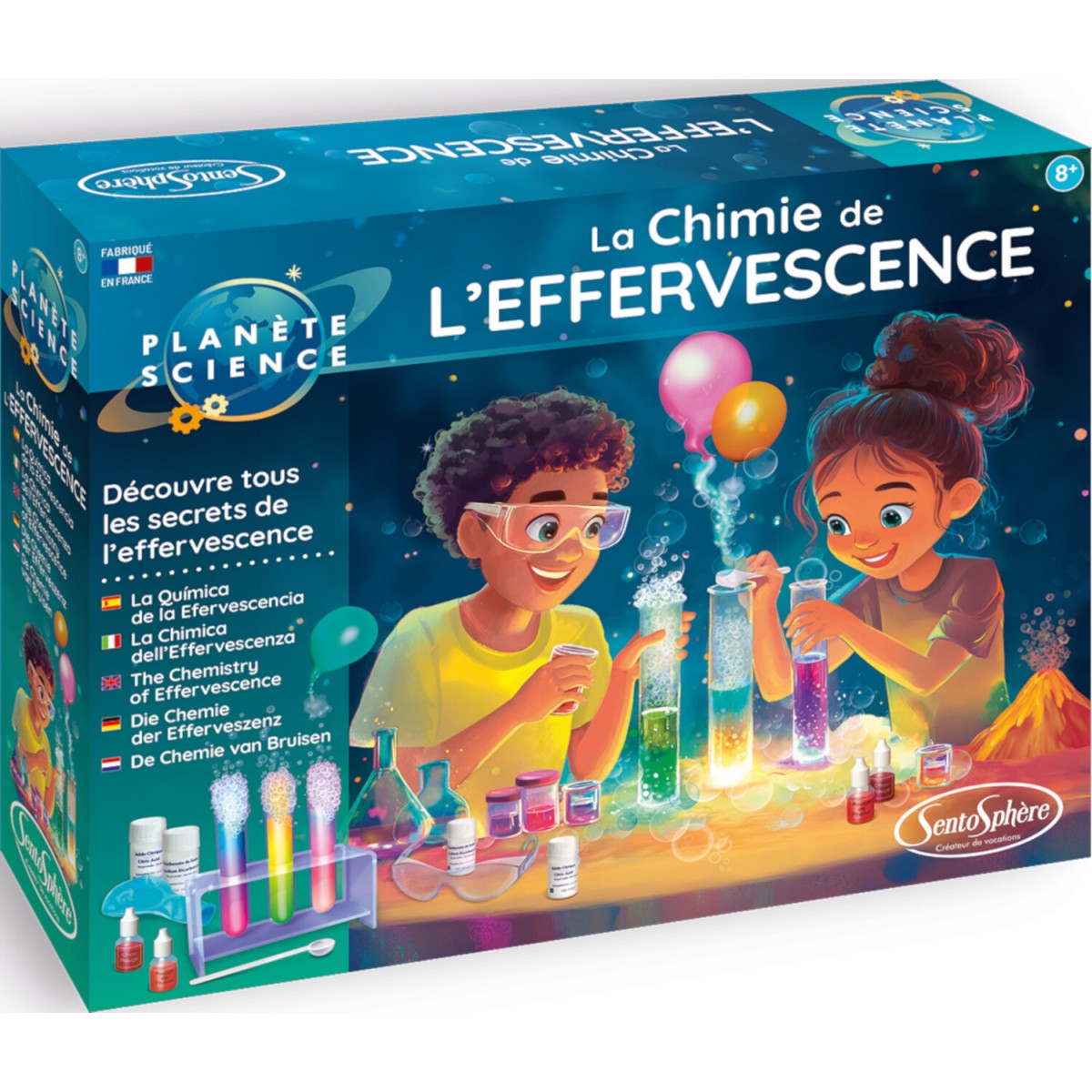 Eksperymenty dla dzieci Musujące Bąbelki, SentoSphere | Dadum