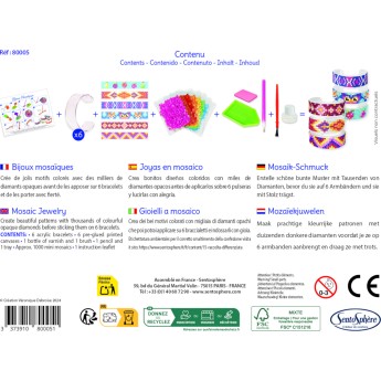 SentoSphere Bransoletki z mozaiką 80005