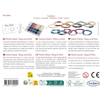 Biżuteria z koralików Heishi - Boys & Girls - SentoSphere 80002