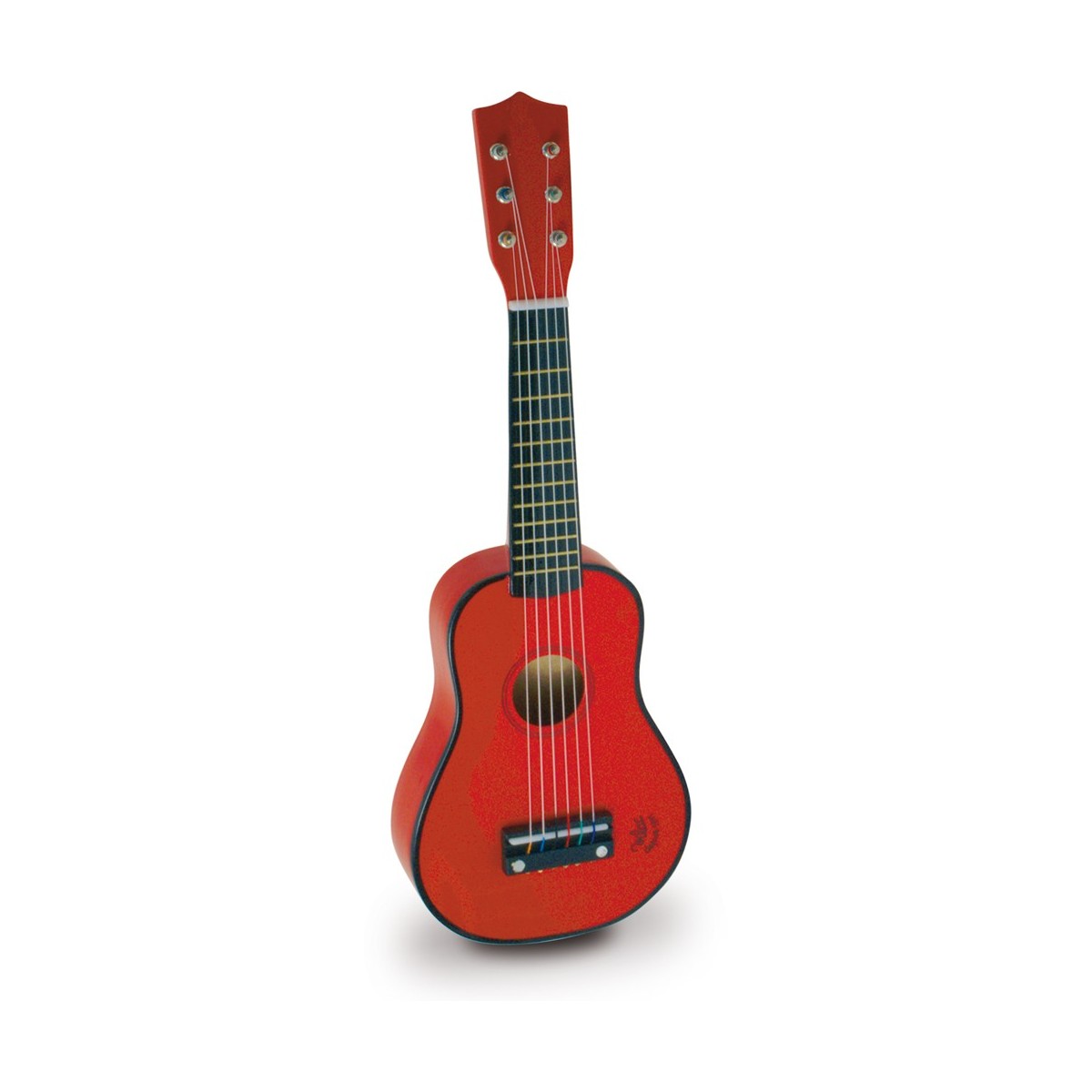 Vilac Gitara czerwona drewniana klasyczna dla dzieci