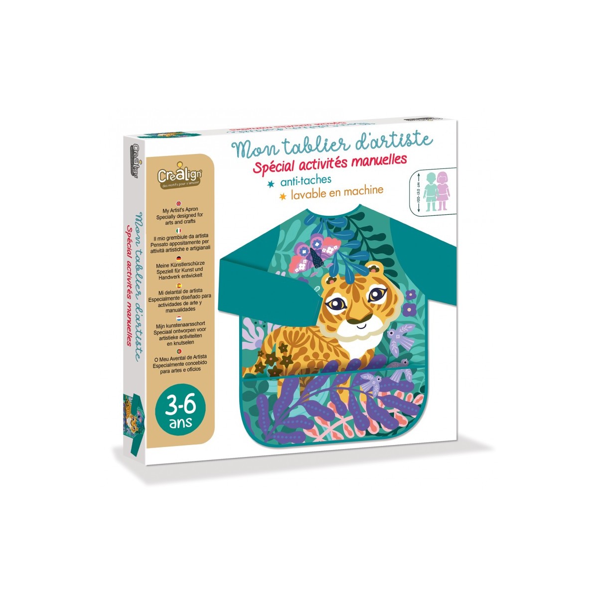 Fartuch malarski 3-6 lat Crea Lign' – CL230