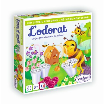 SentoSphere Gra sensoryczna "Węch" Montessori 136