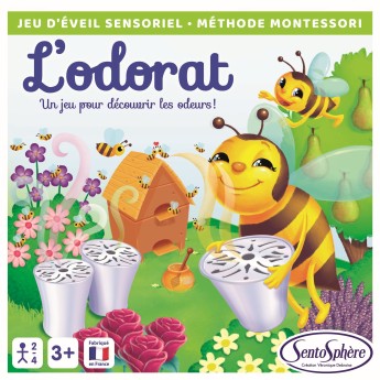 SentoSphere Gra sensoryczna "Węch" Montessori 136