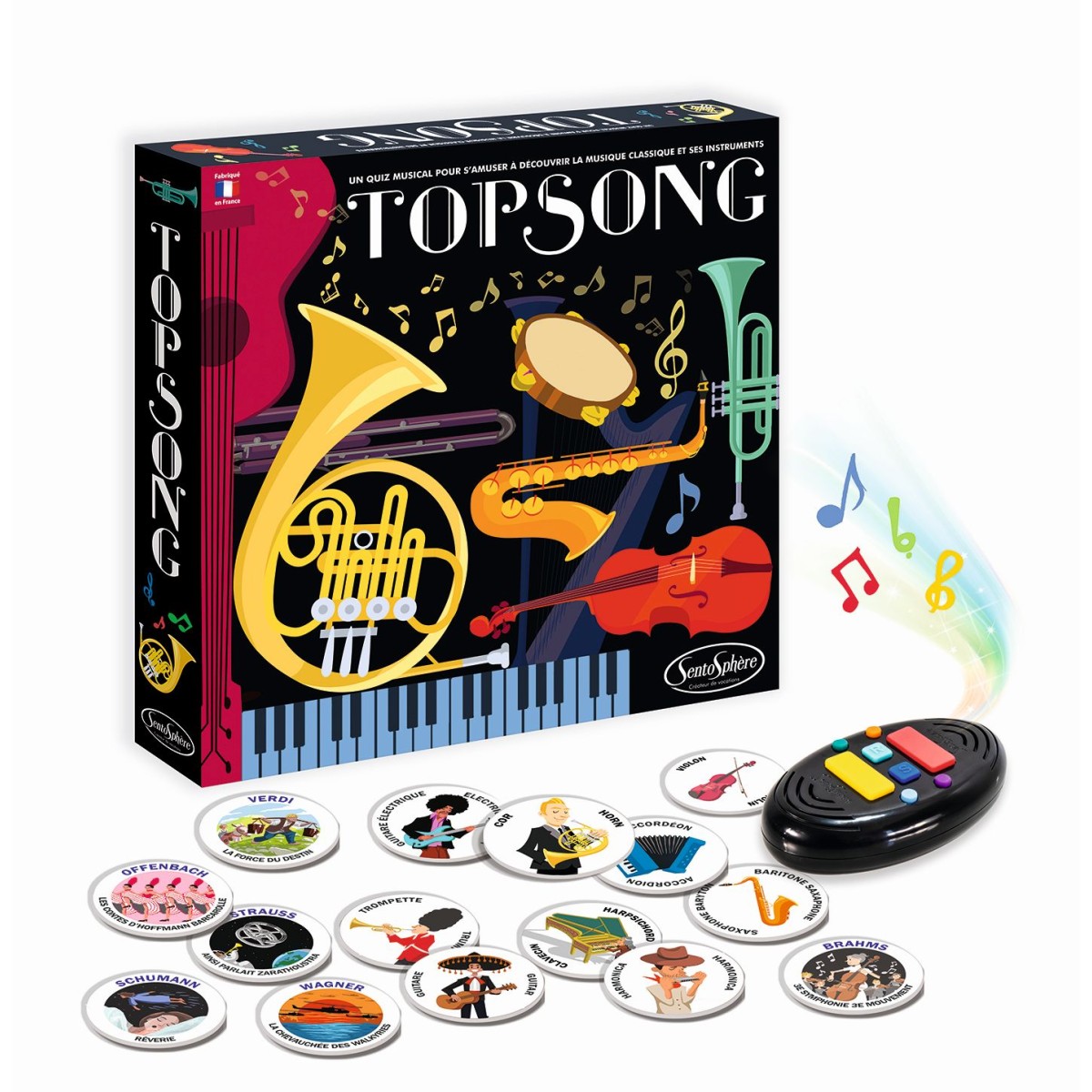 SentoSphere TopSong edukacyjny quiz muzyczny