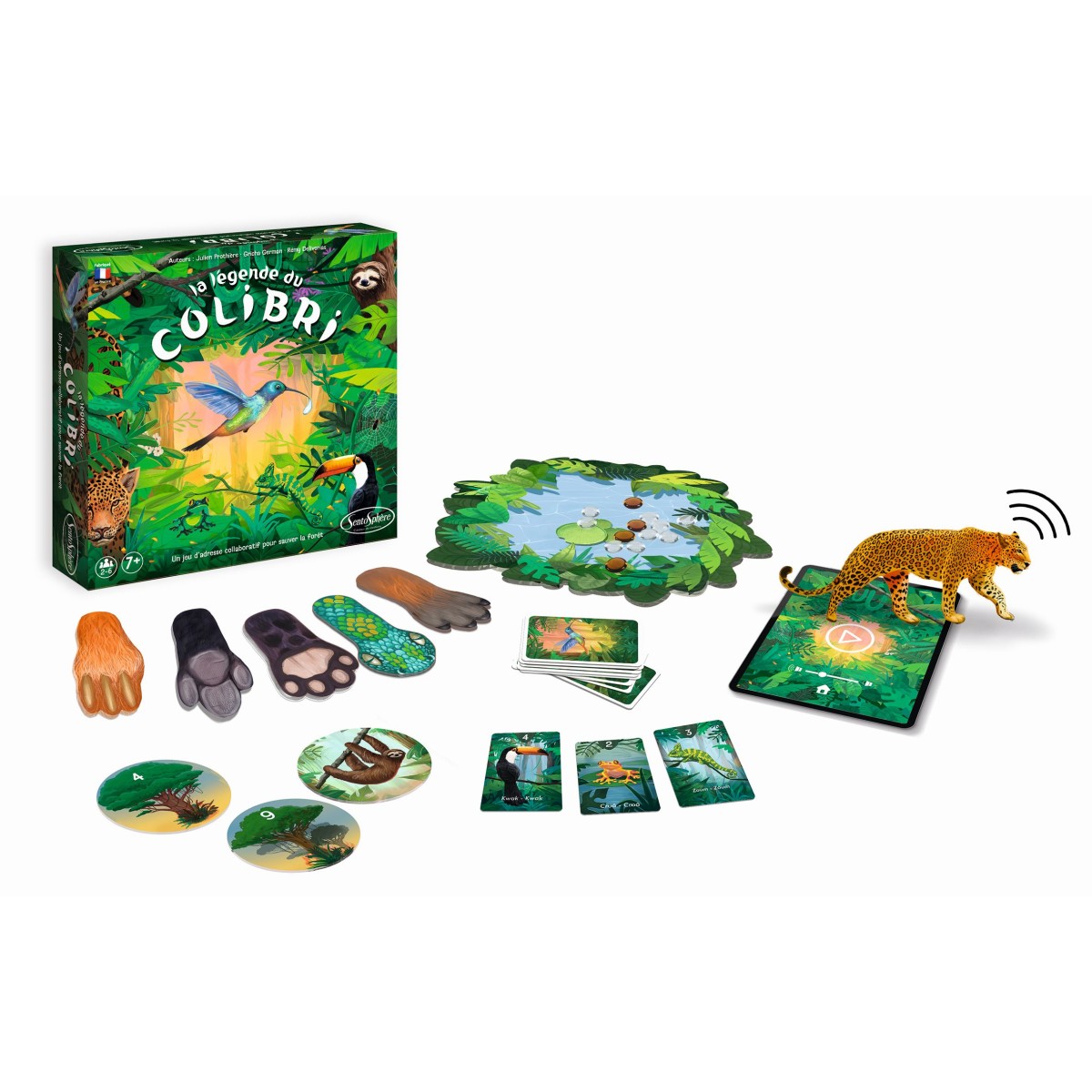 Legenda o Kolibrze rodzinna gra planszowa, SentoSphere