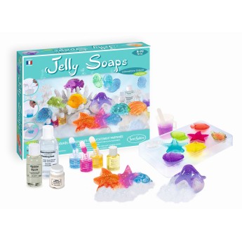 Zestaw do robienia mydełek żelowych Jelly Soap dla dzieci +8, SentoSphere
