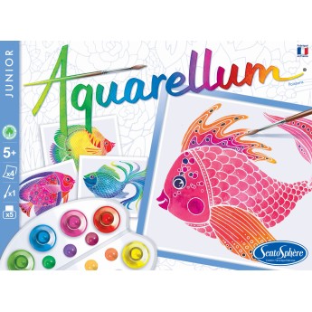 Aquarellum Junior Ryby obrazy do malowania dla dzieci