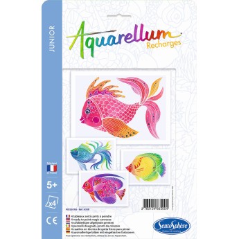Aquarellum Ryby 4 plansze zapasowe, SentoSphere