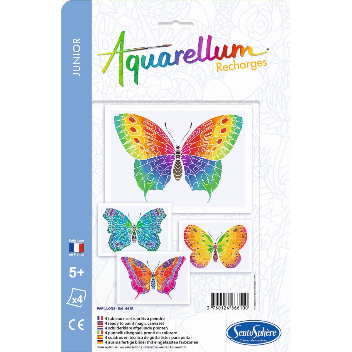 Motylki plansze do Aquarellum Junior, SentoSphere