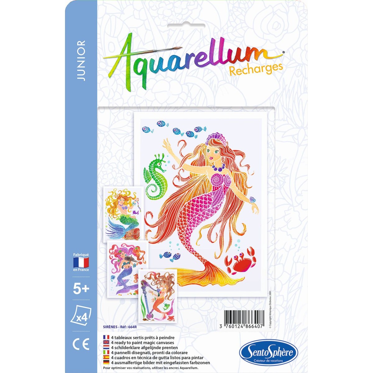 Syreny plansze do Aquarellum Junior, SentoSphere
