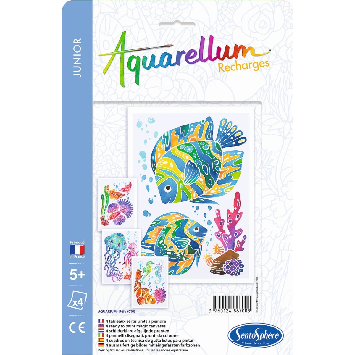 Akwarium plansze do Aquarellum Junior, SentoSphere