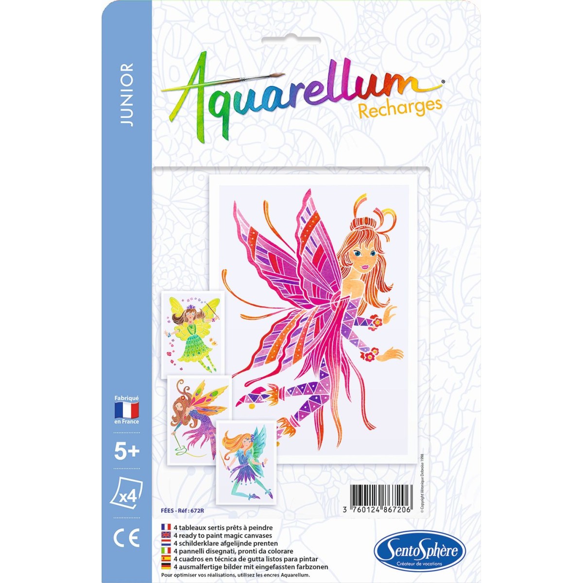 Wróżki plansze do Aquarellum Junior, SentoSphere