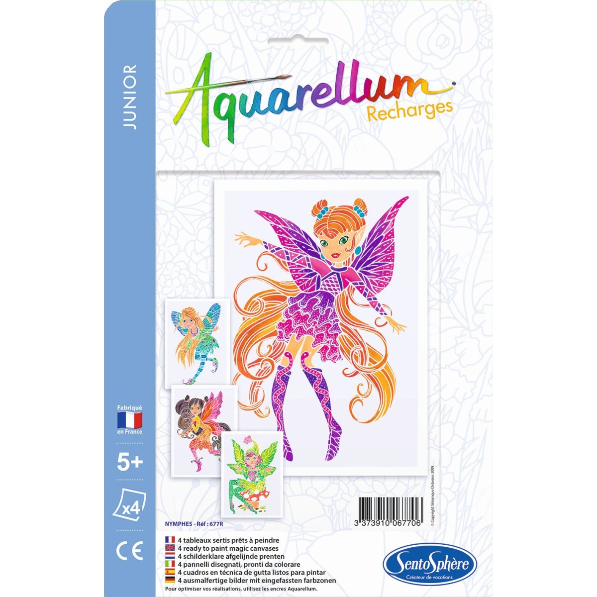Nimfy plansze do Aquarellum Junior, SentoSphere