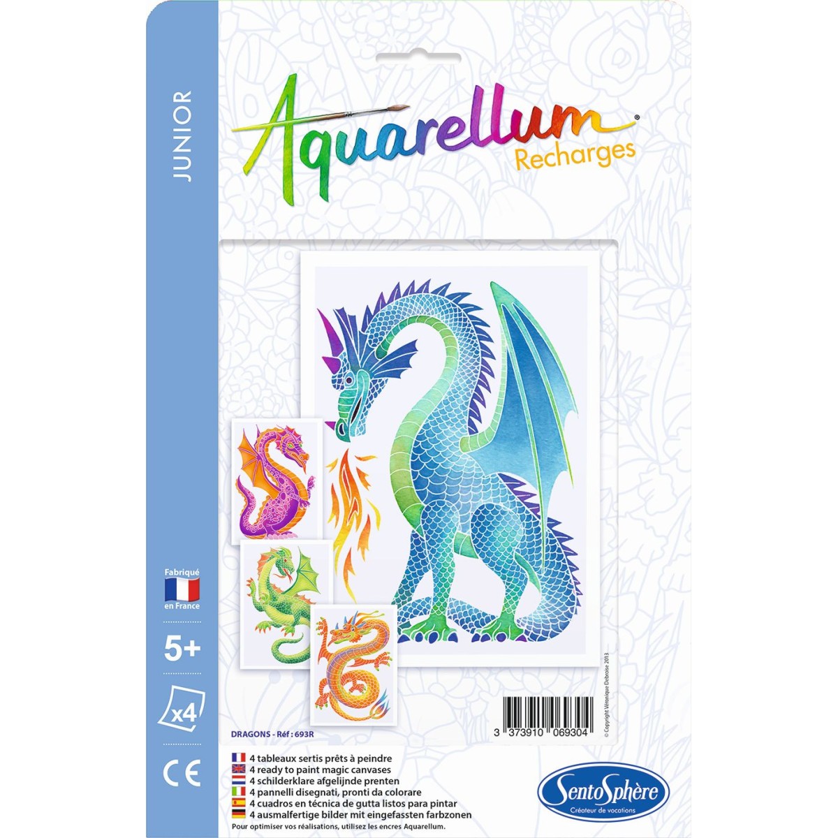 Smoki plansze do Aquarellum Junior, SentoSphere