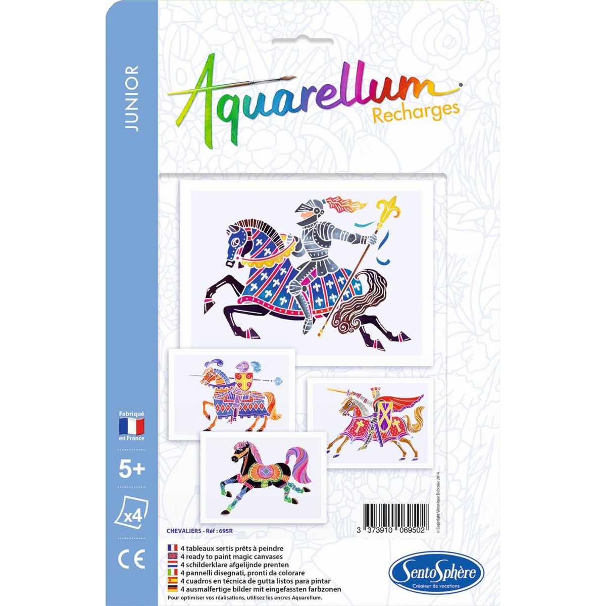 Rycerze plansze do Aquarellum Junior, SentoSphere