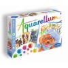 Aquarellum Junior Pieski 4 obrazy A5 i farby 698