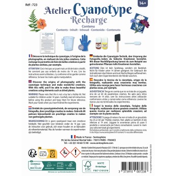 SentoSphere Zapas do zestawów cyjanotypii 723