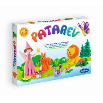 Plastelina lekka Patarev 6 kolorów po 18g, SentoSphere | Dadum Kraków