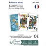 Klasyczny zestaw 54 kart „niebieskie ryby”