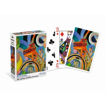 Zestawy 54 kart – robert delaunay – powietrze, żelazo i woda
