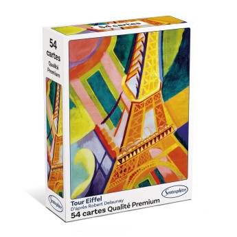 Zestawy 54 kart – robert delaunay – wieża eiffla