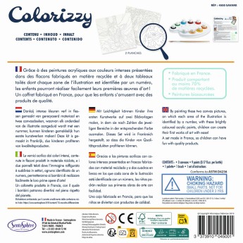 SentoSphere COLORIZZY Sawanna malowanie po numerach 4500