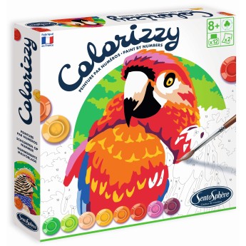 SentoSphere COLORIZZY Ptaki malowanie po numerach 4501