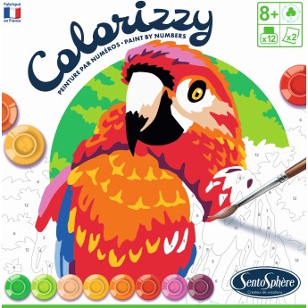 SentoSphere COLORIZZY Ptaki malowanie po numerach 4501