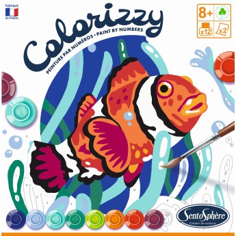 SentoSphere COLORIZZY Głębiny Morskie malowanie po numerach 4502