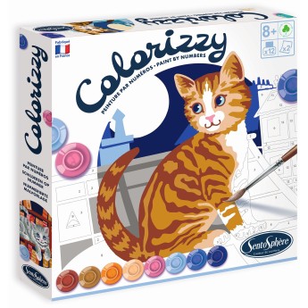 SentoSphere COLORIZZY Koty malowanie po numerach 4503