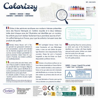 SentoSphere COLORIZZY Koty malowanie po numerach 4503