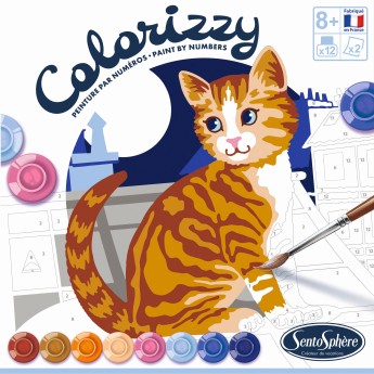 SentoSphere COLORIZZY Koty malowanie po numerach 4503