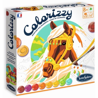 SentoSphere COLORIZZY Konie malowanie po numerach 4506