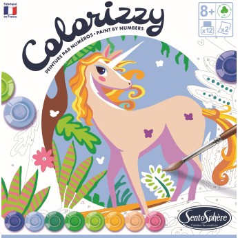 SentoSphere COLORIZZY Jednorożce malowanie po numerach 4507