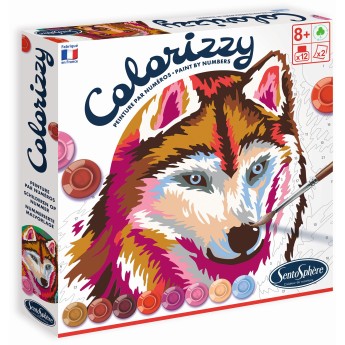 SentoSphere COLORIZZY Zwierzęta Lasu malowanie po numerach 4508