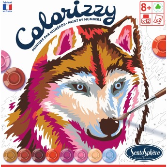 SentoSphere COLORIZZY Zwierzęta Lasu malowanie po numerach 4508