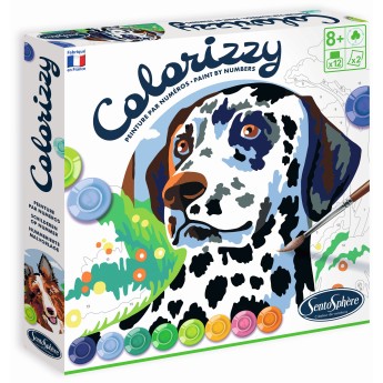 SentoSphere COLORIZZY Pieski malowanie po numerach 4510