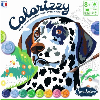 SentoSphere COLORIZZY Pieski malowanie po numerach 4510