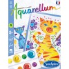 Aquarellum Mini Koty 2 obrazy pocztówki i farby 6003