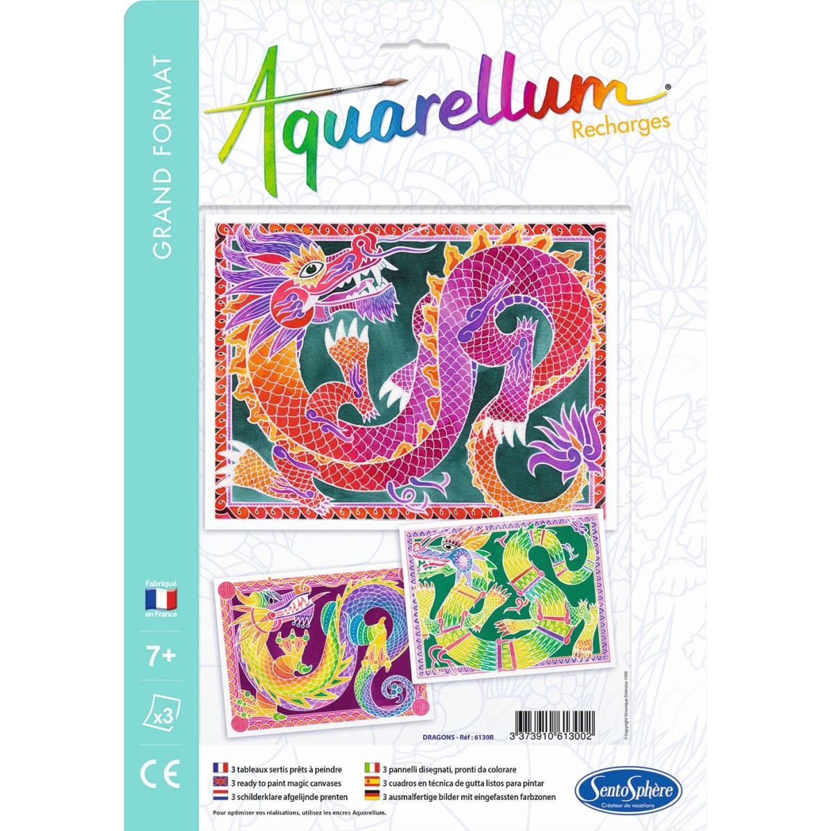 Smoki plansze do Aquarellum 8+, SentoSphere