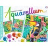 Aquarellum Amazonia 3 obrazy A4 i farby 6150