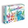 Aquarellum Mityczne Stworzenia 3 obrazy A4 i farby 6390