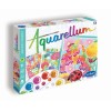 Aquarellum Kwiaty 3 obrazy A4 i farby 6391