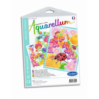 Aquarellum Kwiaty 3 plansze zapasowe malowanie, SentoSphere | Dadum