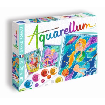 Aquarellum Greckie Boginie 3 obrazy A4 i farby 6403