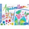 Aquarellum Junior Motyle i Kwiaty 4 obrazy A5 i farby 6500