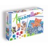 Aquarellum Junior Kotki 4 obrazy A5 i farby 6506