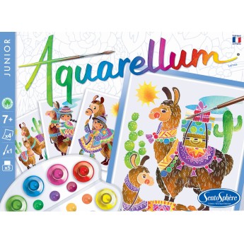 Aquarellum Lamy 4 obrazy do malowania i farby, SentoSphere | Dadum
