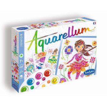 Aquarellum Junior Baletnicy 4 obrazy A5 i farby 6509